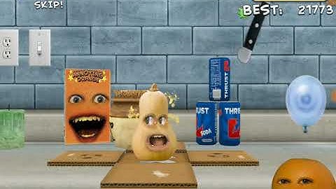 Me playing Annoying Orange Splatter Up 3-31-19