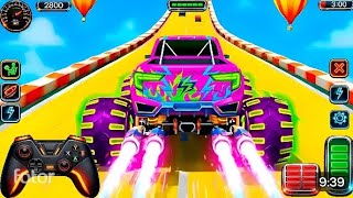 Monster Truck Mega Ramp - Extreme Stunts Racing - Android Gameplay 