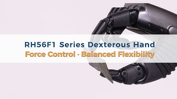 How does the RH56F1 Dexterous Hand achieve steady and precise control?