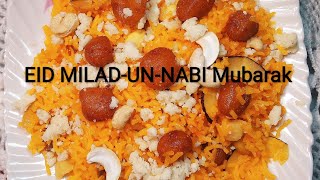 Eid Milad-Un-Nabi Special Mitha Pulao Zarda Recipe