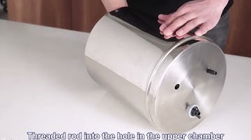 How to install Purewell Pro 2.9 Gallons Gravity-fed Water Filtration System Filters