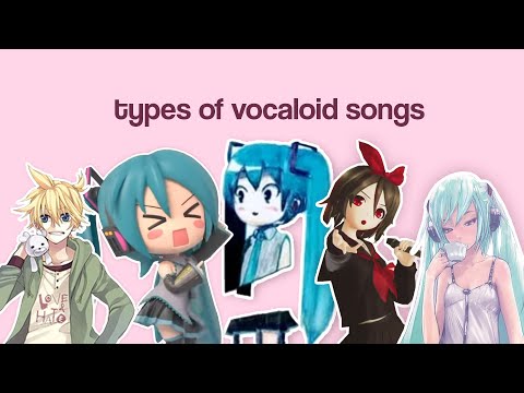 types of vocaloid