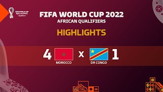 Morocco 🆚 DR Congo  Highlights - FIFA World Cup 2022 African Qualifiers | 2nd leg