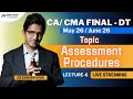 CA/CMA FINAL I M/S 26&amp;JAN 27 &amp; J/D 26 I DT I ASSESSMENT PRO I L6 I REG | HINDI-ENG | CA SHIRISH VYAS