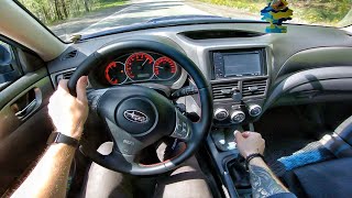 2007 Subaru Impreza WRX 2.0 MT - POV TEST DRIVE видео