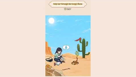Brain Puzzle: Tricky Quest - Level 76 Desert Survival - Solution