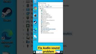 Fix  Sound Problem In Windows 781011