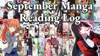TONS of New Series! | September 2022 Manga Reading Log (53 Volumes)