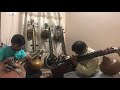 Darbar varnam  adi thalam played by veena d srinivas  d hari kaushik