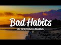 Max Martis, Boostereo &amp; Elise Lieberth - Bad Habits (Lyrics)