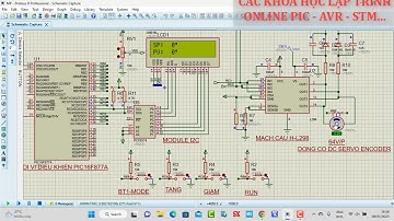 80 | ĐIỀU KHIỂN VỊ TRÍ ĐỘNG CƠ DC SERVO PIC16F877A #SERVOMOTOR #PIC16F877A #MOTOR