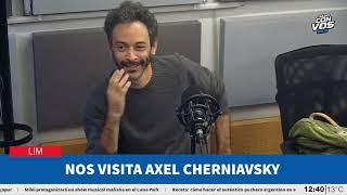 Axel Cherniavsky presentó su libro 