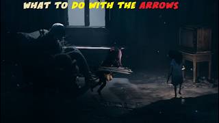 What to do with the stacked arrows in Reanimal Game screenshot 5