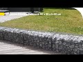 Avis consommateur : Kit gabion Blooma Gabbiana 80 x 30 x h.40 cm