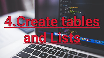 HTML and CSS course for beginners in Hindi | part-4 |Create tables and Lists