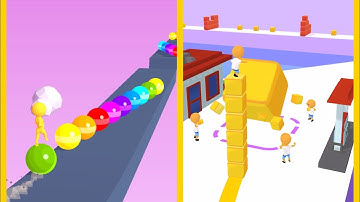 Stack Rider Vs Cube Surfer: All Levels Gameplay - New Update Android, iOS #6