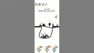 Draw2save3 game level-37 could you save him ? Funny🤣😝Viral short #subscribe #gaming #terandingshorts