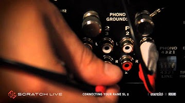 How to Connect a Rane SL2 interfaces with Serato Scratch Live