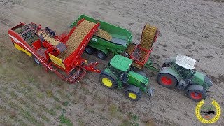 Neuer HAWE KUW 2000 Kartoffelüberladewagen / Grimme EVO 290 / Kartoffelernte 2018