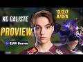 KC Caliste Stream Yunara POV | EUW Challenger Solo Queue ADC Proview