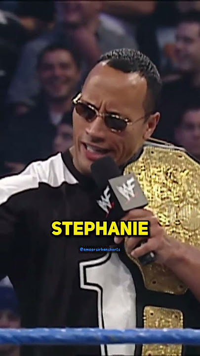 The Rock and Chris Jericho DESTROY Stephanie #therock #stonecold #tripleh #ufc #wwe #jre #joerogan