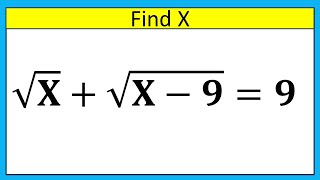 Nice Algebra Math Simplification| Find the Value of X