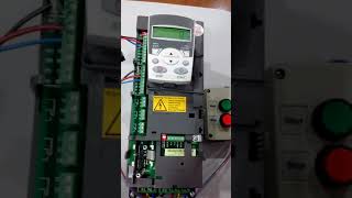 How to program ABB Drive ACS 550 to operate in 3 - wire application macro/
