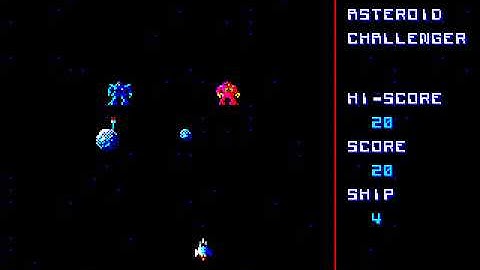 Asteroid Challenger Craig VIDEO FOR SHARP X1 FROM http craig anderson themes weebly com