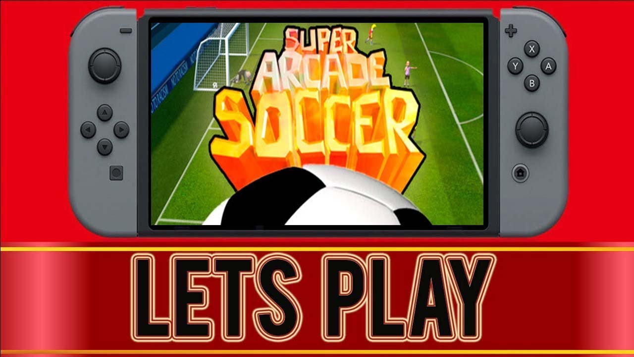 Super Arcade Soccer - Top Down Mode - Nintendo Switch