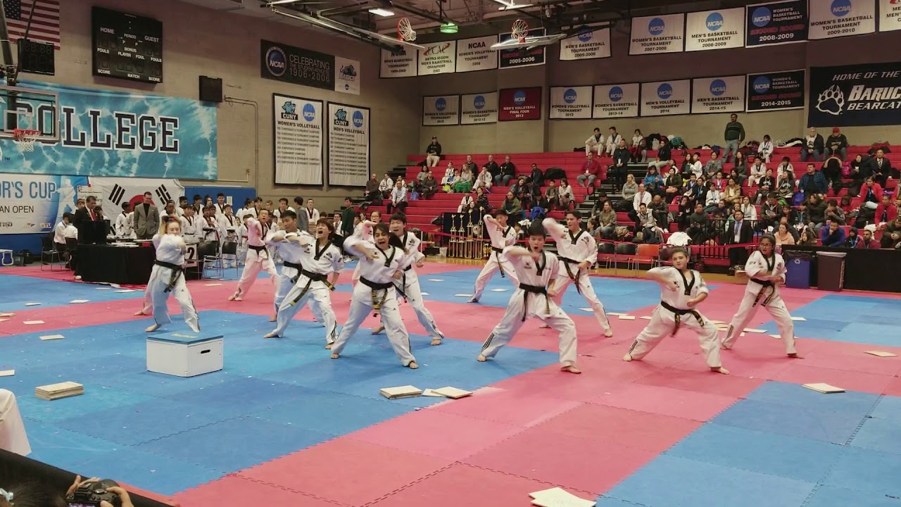 Master Lim's TAEKWONDO New York Governor's Cup 2017 First Place Demo
