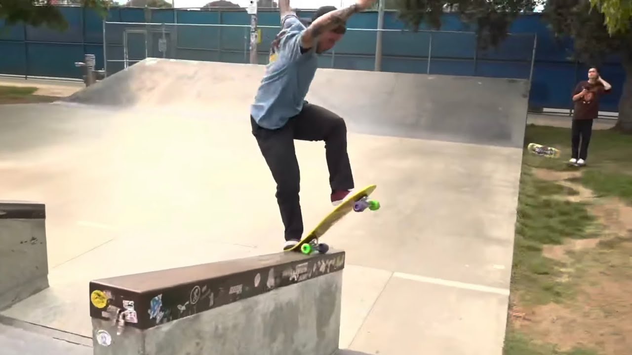 SHAPED DECK SKATEBOARDING