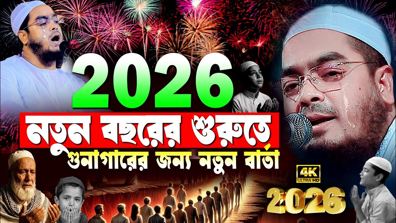 ২০২৬ সালের শুরুতে কান্নার ওয়াজ | হাফিজুর রহমান সিদ্দিকী ওয়াজ ২০২৬ | hafizur rahman Siddiqi waz 2026