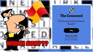 It's Not Plural in Soccer...| New York Times Crossword Puzzle | March 19, 2026 | Thursday