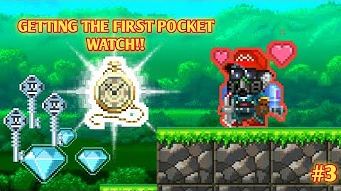 MY FIRST EVER POCKET WATCH!! Road To Epic Pickaxe #3 |PixelWorlds