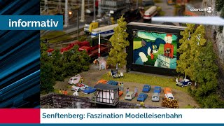 Traumwelten der Modelleisenbahn in der Niederlausitzhalle in Senftenberg