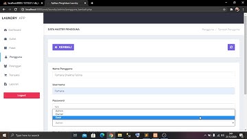 TUGAS BESAR PEMWEB DINAMIS || SISTEM LAUNDRY