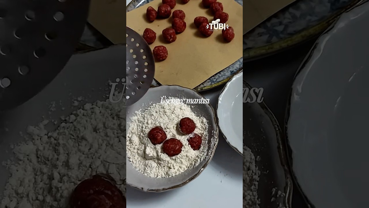 Suya ve Una Batırarak Mantı Yapımı | Üşengeçler İçin Pratik Mantı Suya ve Una Batırarak Mantı Yapımı | Üşengeçler İçin Pratik Mantı