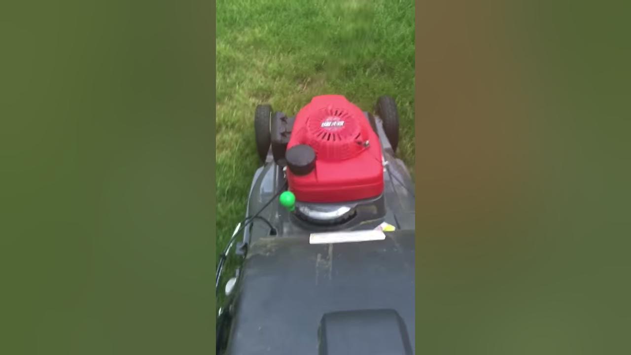 Honda Mower running rough? Part 2 YouTube