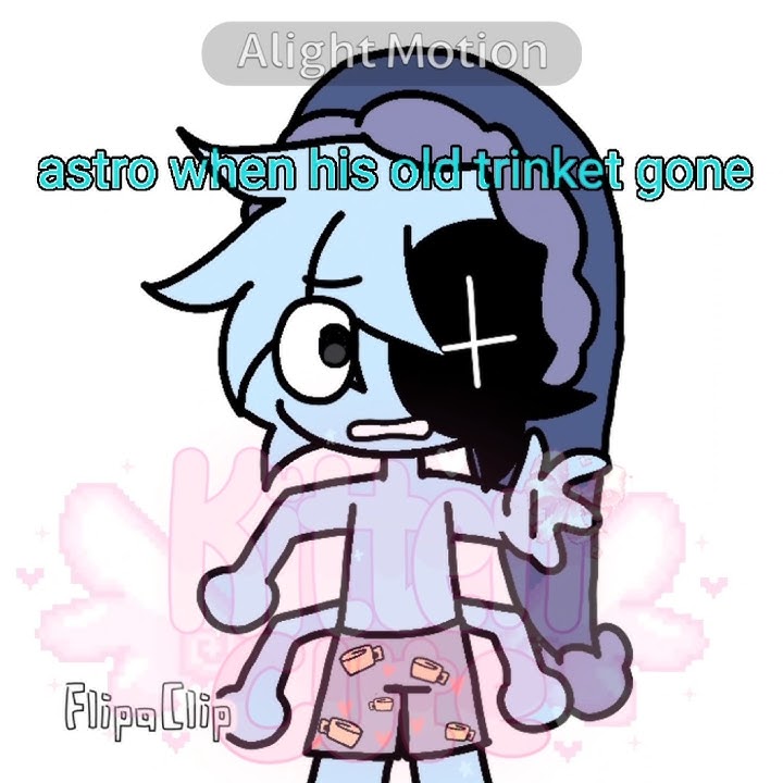 rip astro's old trinket 🥀2025-2024 #astro #dandysworld #moonshell #fyp