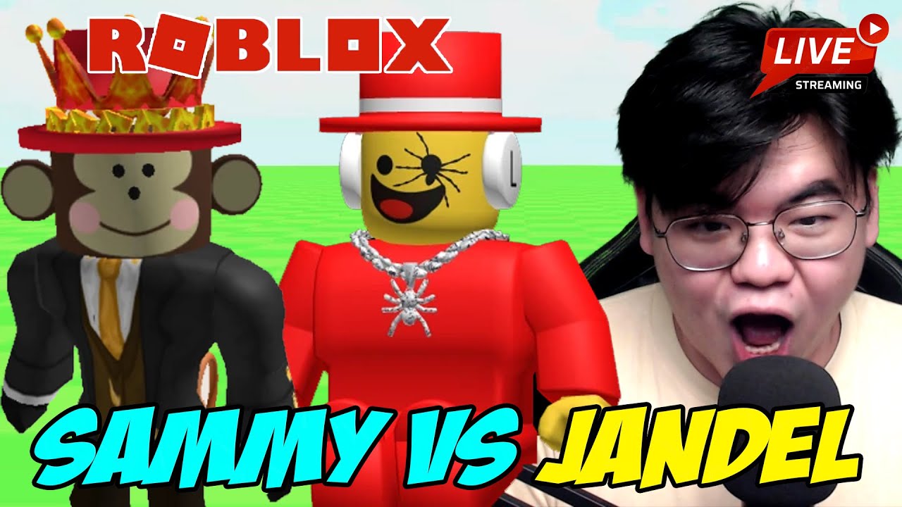 🔴[LIVE ROBLOX] SAMMY VS JANDEL ! - YouTube