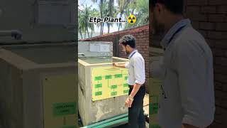 ETP-Plant ☢️||ETP-Effluent Treatment Plant ||#viralshorts #ETP #engineering #environment #water ✨❤️