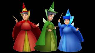 Kingdom Hearts 2 - Flora, Fauna and Merryweather Voice Clips