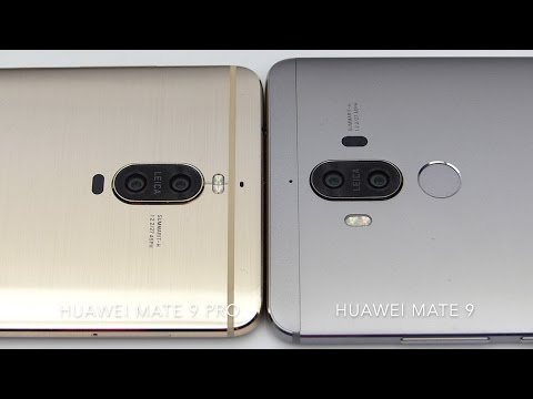 Huawei Mate 9 Pro versus Huawei Mate 9