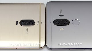 Huawei Mate 9 Pro versus Huawei Mate 9