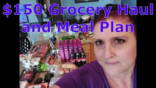 $150 GROCERY HAUL AND MEAL PLAN ON A BUDGET