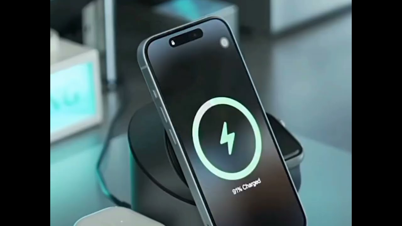 Truly Qi2 3 In 1 Magnetic Touch Button Wireless Charger for Android, iPhone, iWatch, AirPods