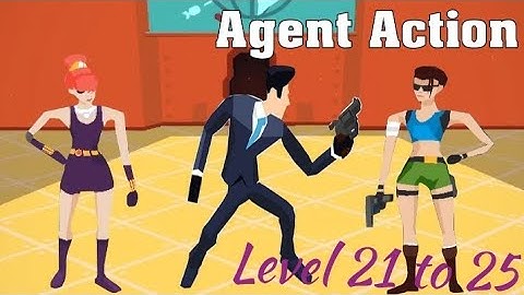 Agent Action Gameplay - Level 21 to 25 | Tiny Toons
