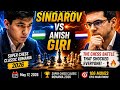 Javokhir Sindarov vs Anish Giri | Super Chess Classic Romania 2026 | Epic Masterpiece!
