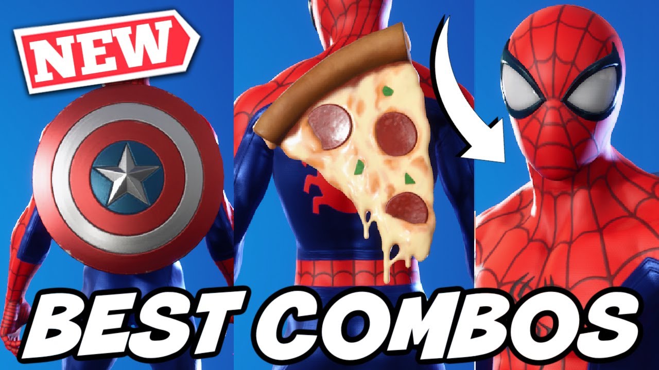 BEST COMBOS FOR *NEW* SPIDER-MAN SKIN (CHAPTER 3 SEASON 1 BATTLE PASS)! - Fortnite