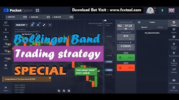 Bollinger band strategy - work 100% for pocket Option - Strategy trading 2021